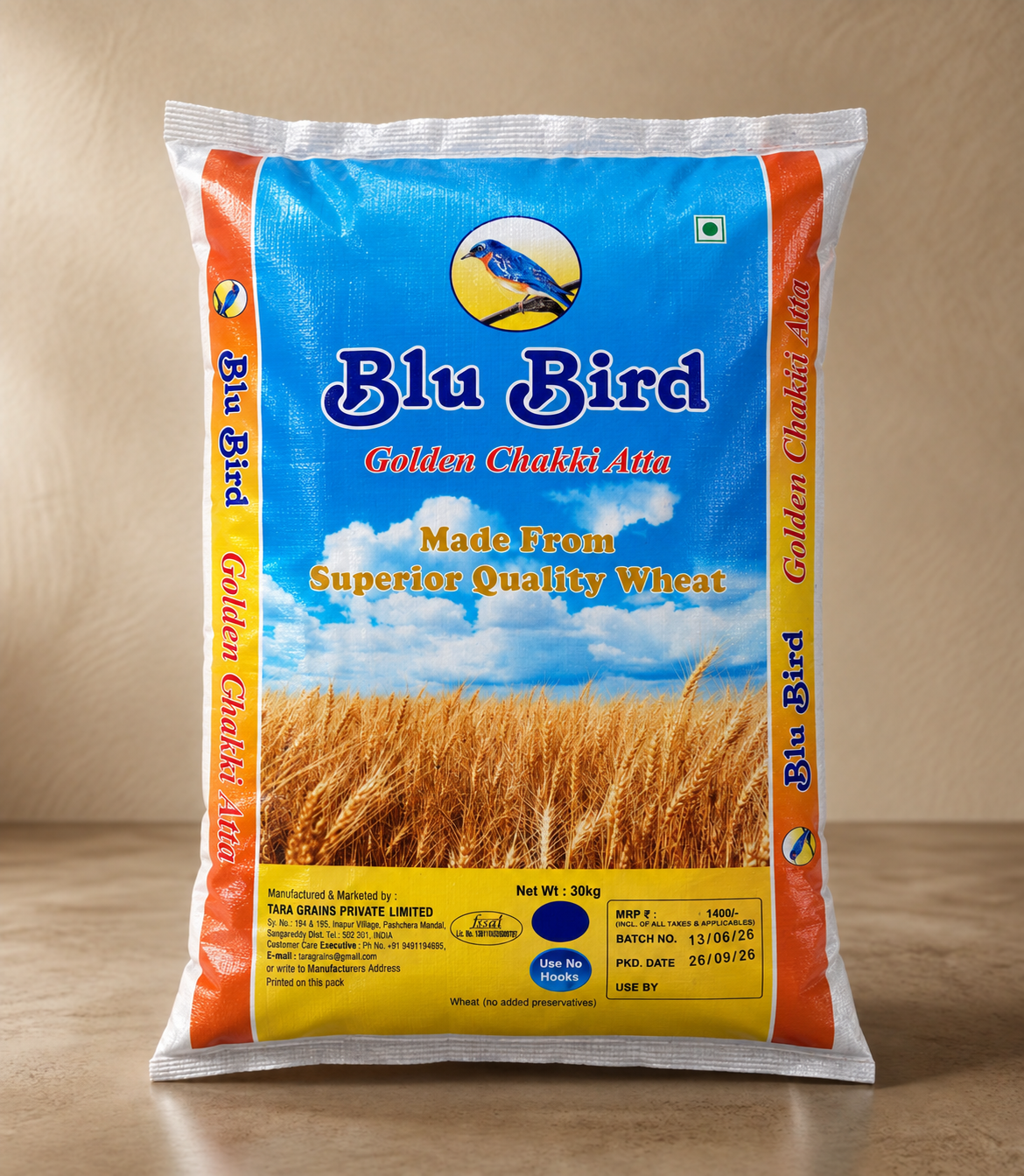 Blu Bird Golden Chakki Atta