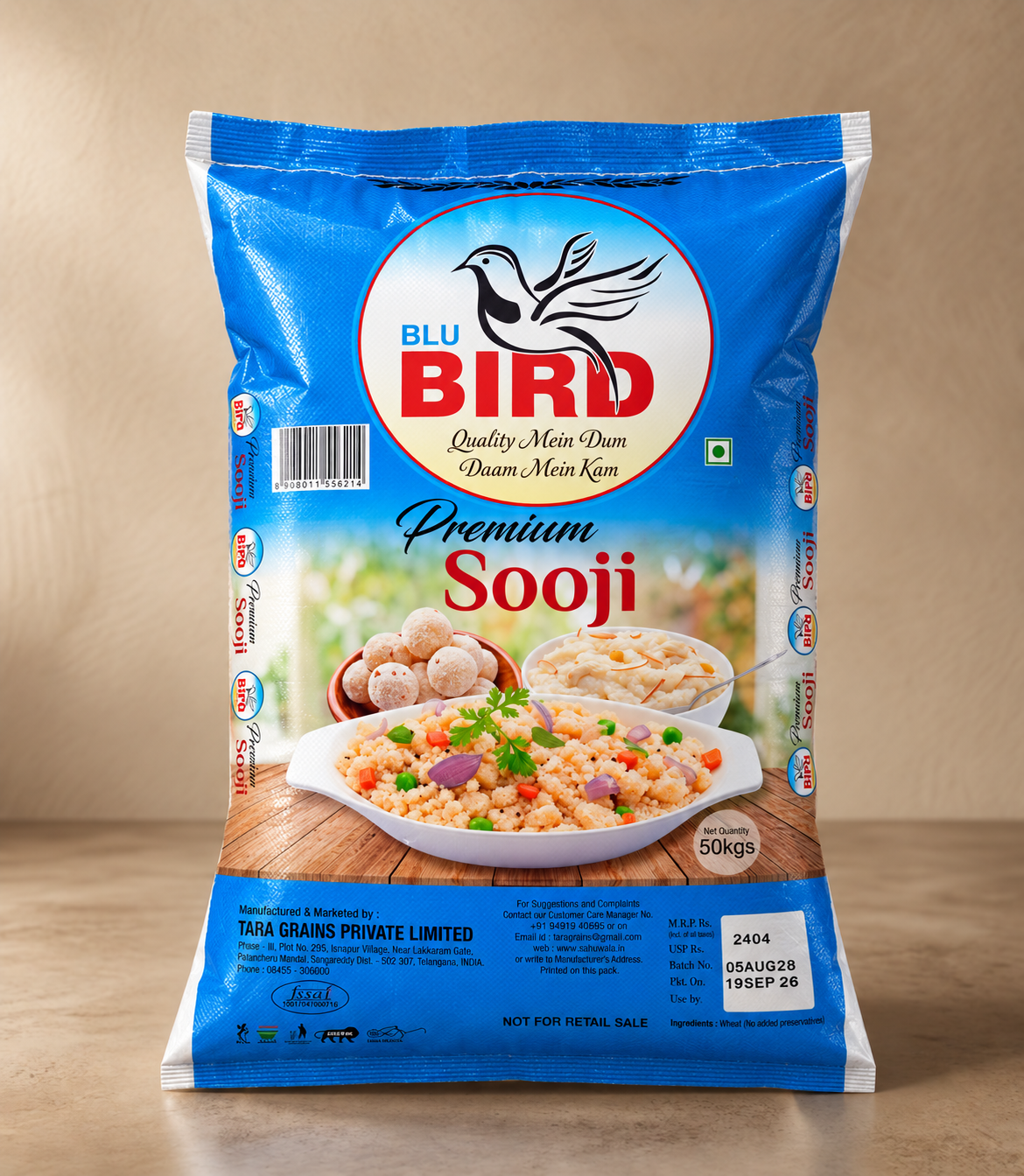 BLU BIRD Premium Sooji (Rawa)