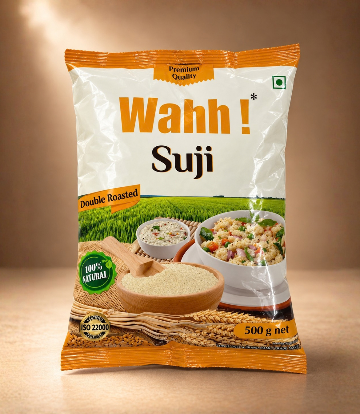 Wahh ! Double Roasted Suji