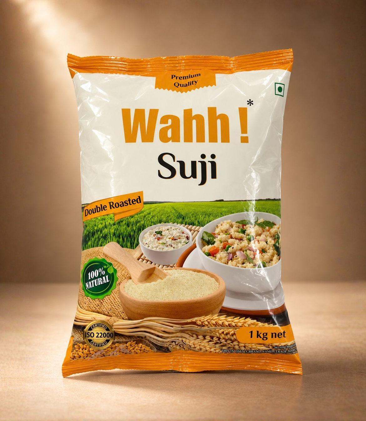 Wahh ! Double Roasted Suji